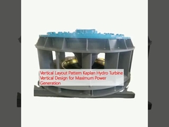 Вертикальный дизайн гидротурбины Каплана для максимального производства электроэнергии