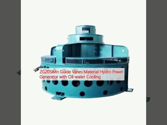 ZG20SiMn Guide Vanes Material Гидрогенератор с охлаждением масло-водой