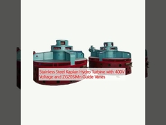 Гидротурбина Kaplan из нержавеющей стали с напряжением 400 В и гидром ZG20SiMn