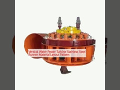 Вертикальная гидроэлектрическая турбина из нержавеющей стали