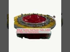 Вертикальная гидротурбина Kaplan из нержавеющей стали для водозабора