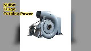 Турбина Turgo мощностью 50 кВт для высокого напора