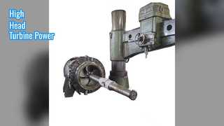 Высоконапорная турбина мощностью 1400 кВт из нержавеющей стали