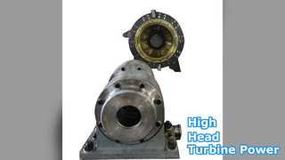 Водяная турбина с высоким напором 1400-2200 кВт