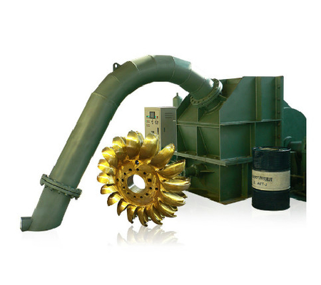 Турбина 50HZ вертикали 100m главная Pelton гидро на гирде 5000RPM