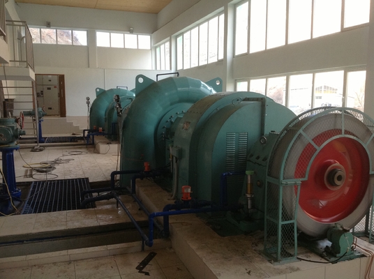 Нержавеющая сталь Francis Hydro Turbine 50HZ частота для номинальной скорости 500-1500r/min