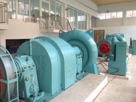 Нержавеющая сталь Фрэнсис гидротурбина 50HZ Выходная мощность от 500 кВт до 1250 кВт для производительности
