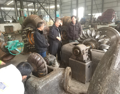 Части водяных турбин для вертикальной планировки и настраиваемых характеристик работы