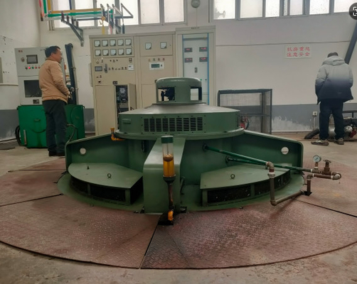 ZG20SiMn материал Вертикальный генератор турбины Каплан с CNC лезвиями из нержавеющей стали