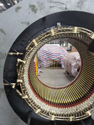 Customized Hydro Turbine Generator with Brushless Excitation & Copper-core Cables for Hydropower Stations