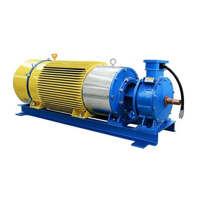 Многоценарийный гидротурбинный генератор с безраспределительным возбуждением и медными кабелями