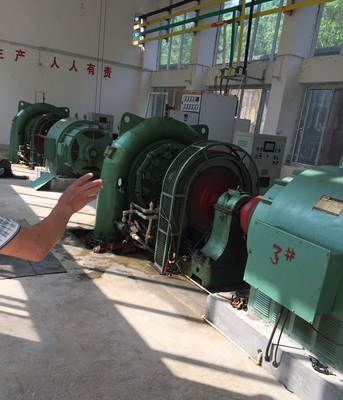 электрический генератор турбины воды гидро турбины 1500kw Фрэнсис безщеточный небольшой