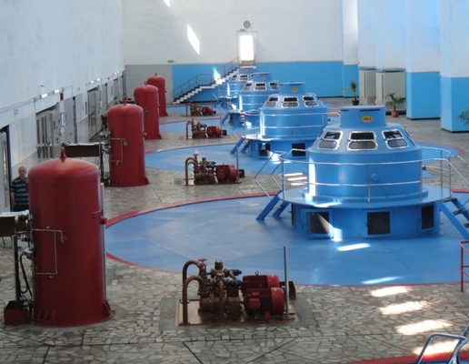 турбины Kaplan напора воды 32m нержавеющая сталь 5000kw горизонтальной низкая главная