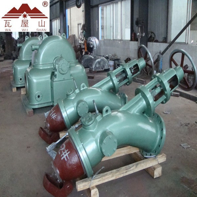 Подача турбины 1000kw Pelton головы прилива горизонтальная небольшая