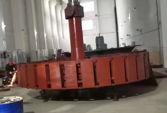 Вертикальное микро- гидро лезвие генератора турбины 6000kw Kaplan регулируемое