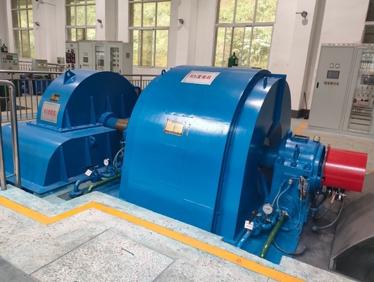 сопло двойника генератора 400V 750RPM колеса 1650kw Pelton микро- гидро