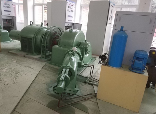 Вертикальная микро- гидро голова генератора 30-300m Turgo силы 800kw
