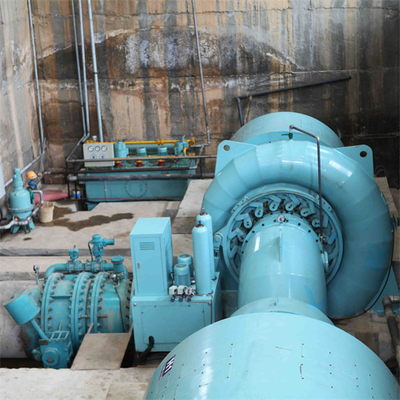 Генератор 2500kw 1500RPM электростанции HPP Pelton гидро с 1 соплом