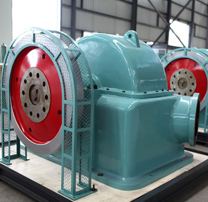 На гирде с генератора турбины гирда 50HZ Pelton напор воды 30m до 700m