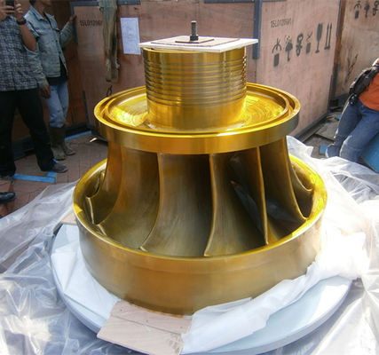 Бегун вертикальное горизонтальное 150RPM-1000RPM частей турбины воды Фрэнсис Kaplan