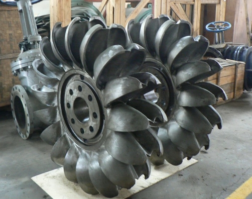 Сопло турбины 3500kw 750RPM гидроэлектрическое Pelton безщеточное Multi