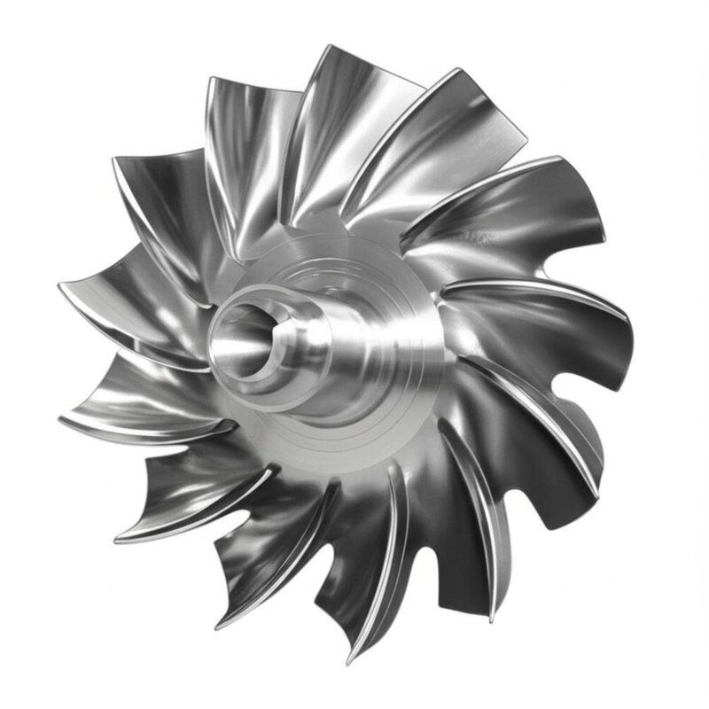 Бегунок пелтонской гидротурбины из нержавеющей стали, кованый, обработанный на станке с ЧПУ. Низкие и умеренные эксплуатационные расходы. Идеально подходит для производства гидроэлектроэнергии.