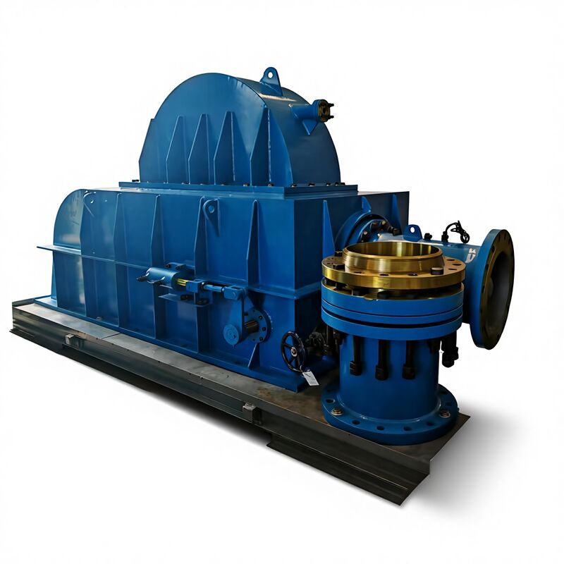 750r/min Rated Speed Pelton Hydro Turbine for 100m-800m Water Head with Stainless Steel Nozzle Ring