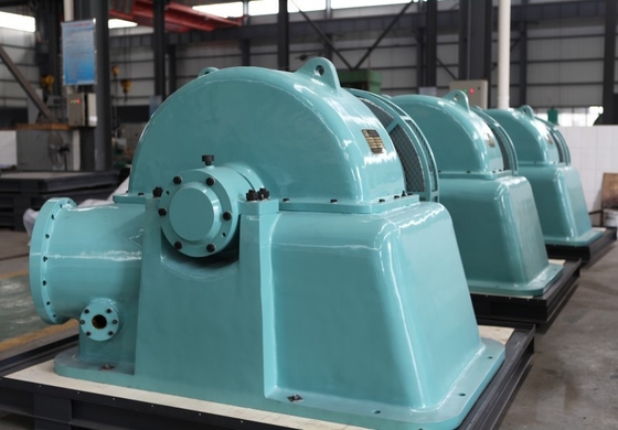 Генератор колеса активной турбины 700kw Turgo Turgo стали отливки
