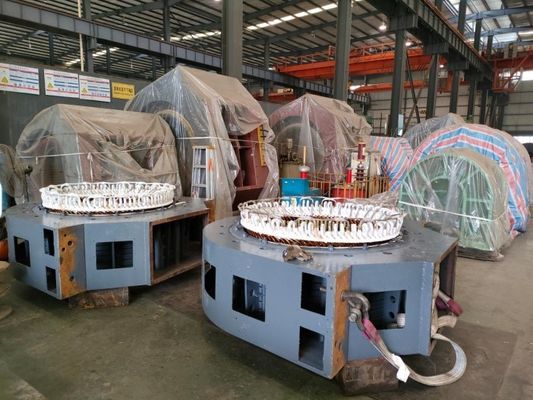 Гидротурбинный генератор мощностью 1000 кВт с бесщеточным возбуждением и вертикальной компоновкой для микро-гидроэлектростанций